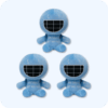 Bluudud Plush 3PCS