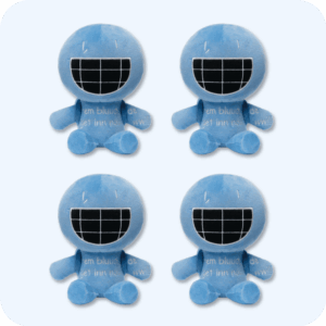 Bluudud Plush 4PCS